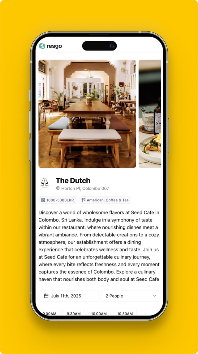 Restaurant interior 3